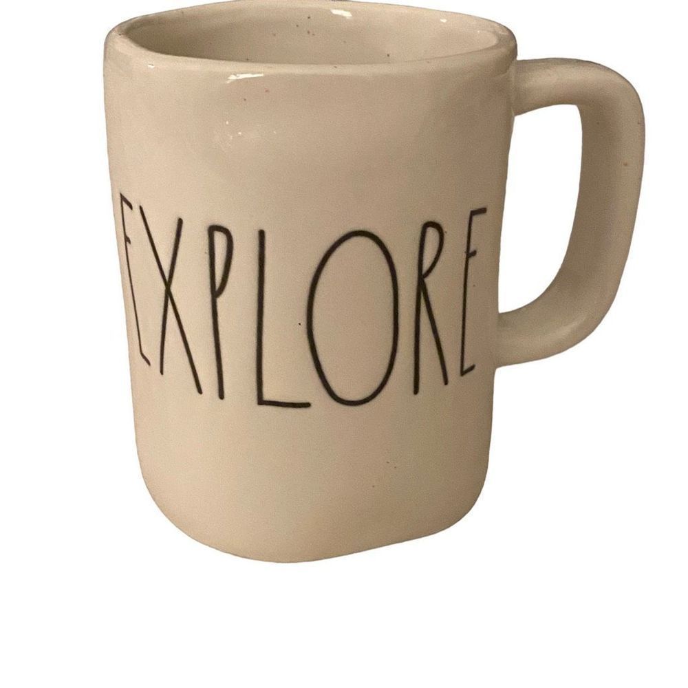 Rae Dunn by Magenta Stem Print 'EXPLORE' Coffee Mug Inspiration